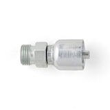 Male Metric L - Rigid - (24 Cone) - Straight - 43 Series Fittings